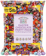Katie’s Kandy Korner assorted chocolate pack with milk, dark, and white varieties for sharing.
