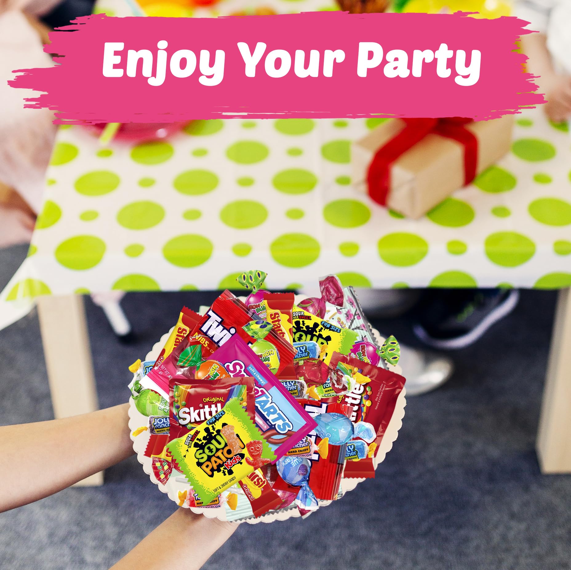 Katie’s Kandy Korner kids’ party favorites ideal for birthdays and classrooms.