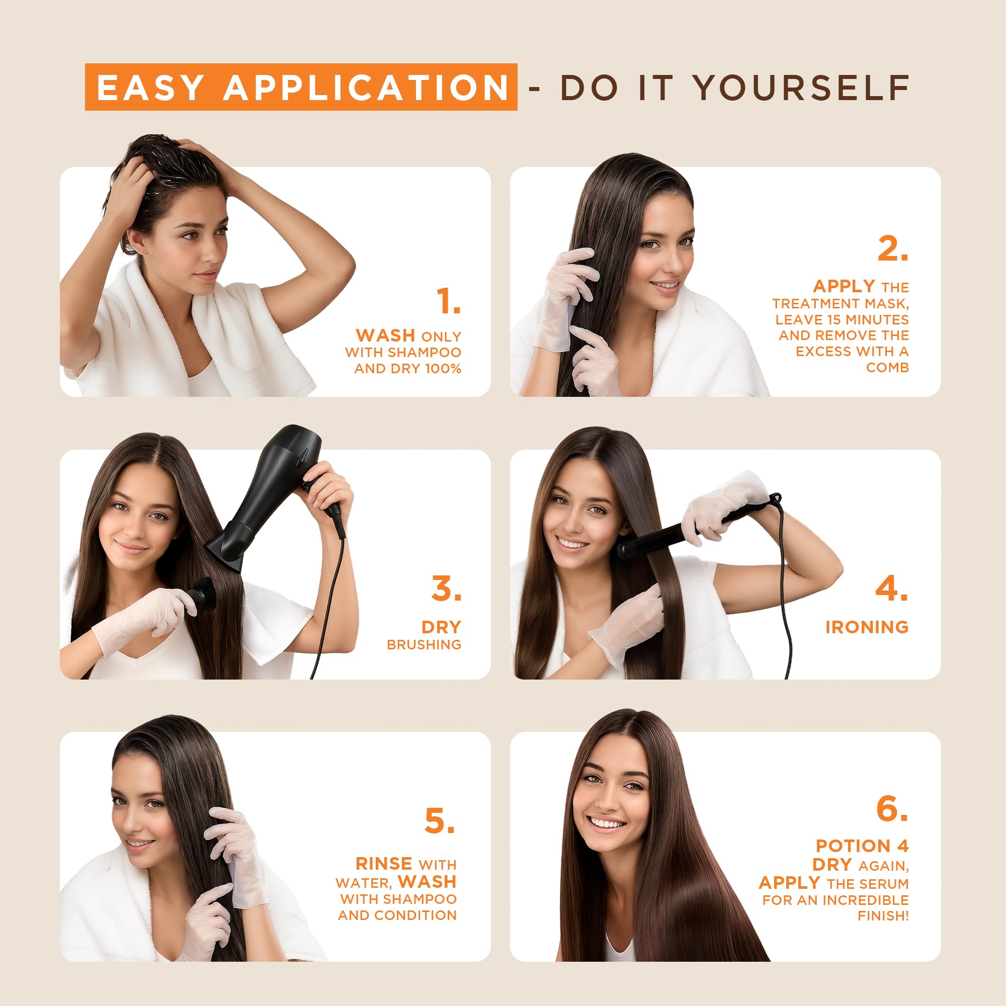 KATIVA Clarifying Shampoo bottle ready for pre-treatment prep