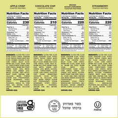 Katz Gluten Free Toaster Pastries Cinnamon – warm, comforting flavor for lunch or snack.