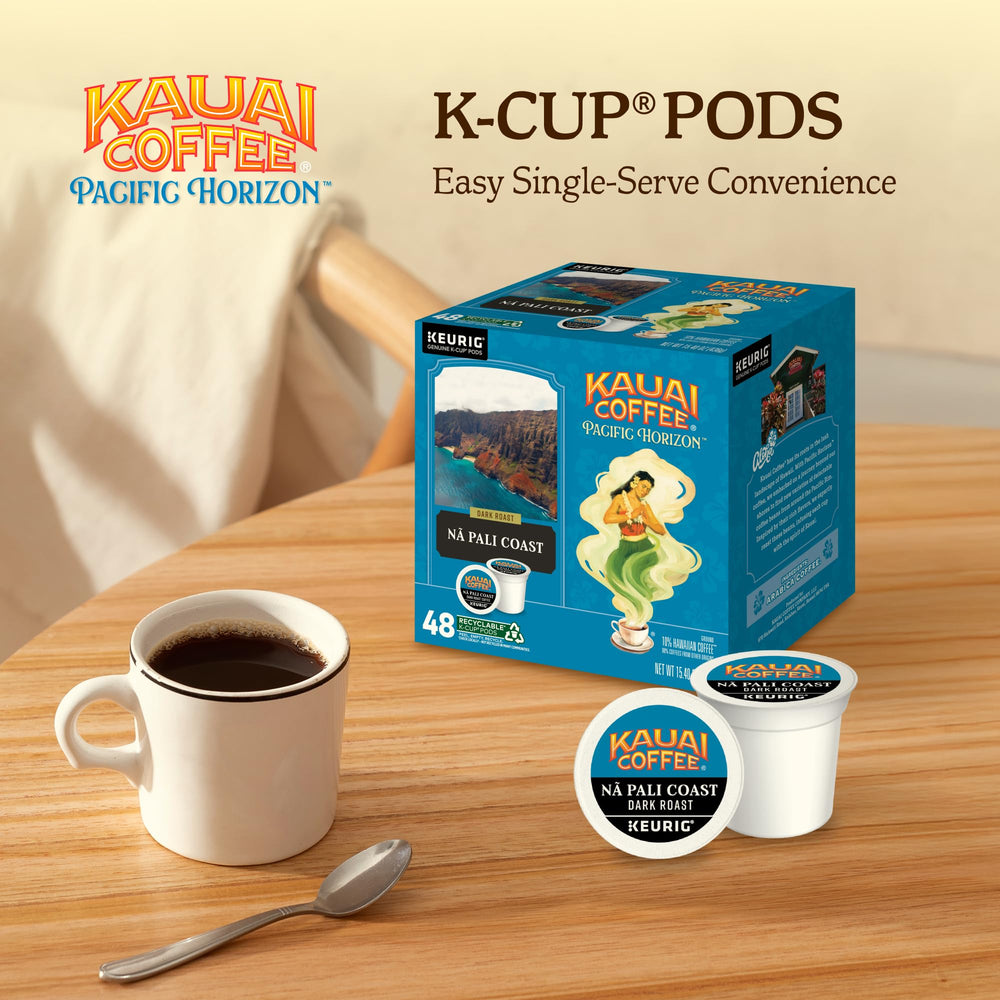 Eco-friendly recyclable pods from Kauai Coffee support sustainable routines