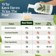 Kava Haven Lemon Ginger Spirit mixer-setup supports versatile home drinks.