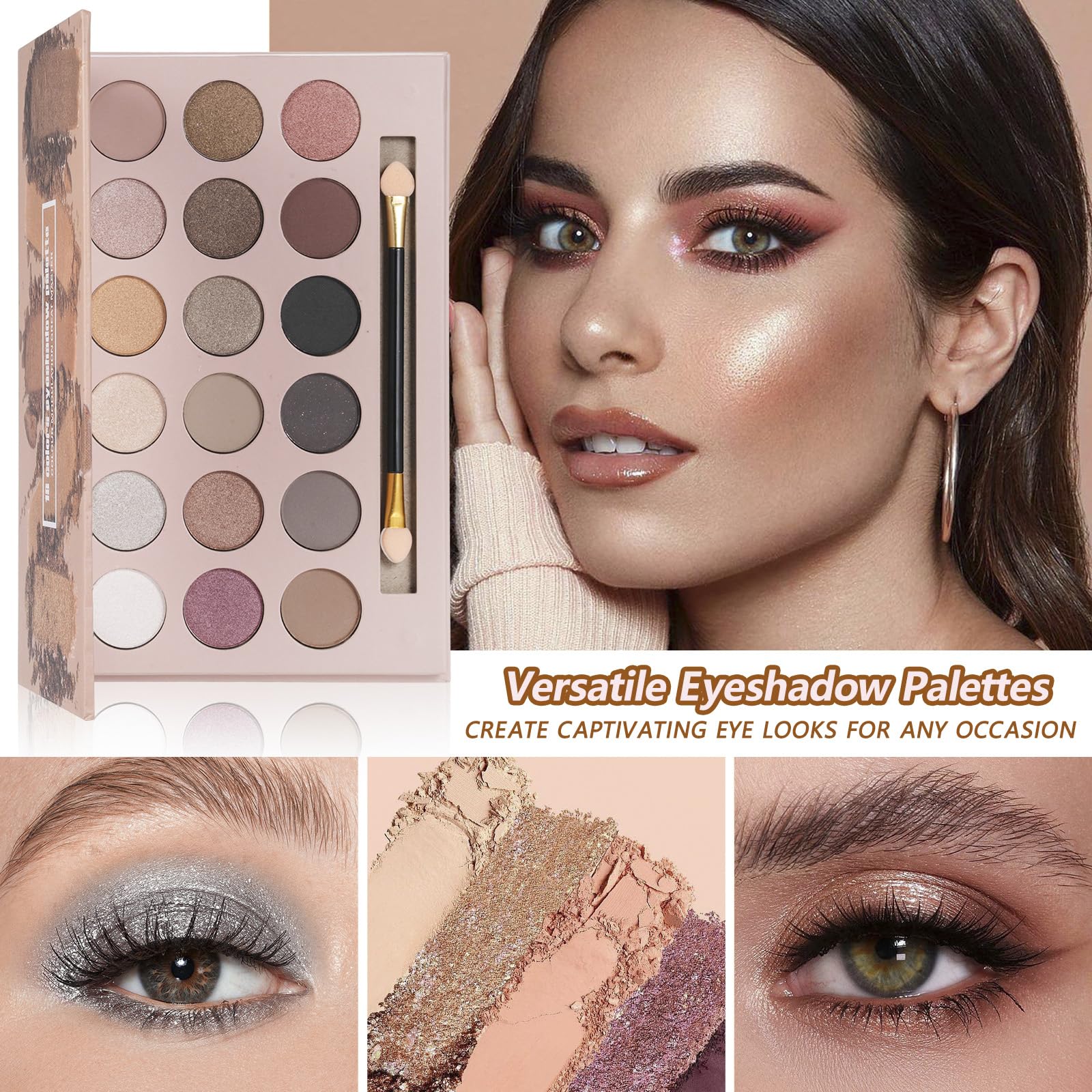 KAVCENT makeup kit mascara lip gloss for defined lashes and shine