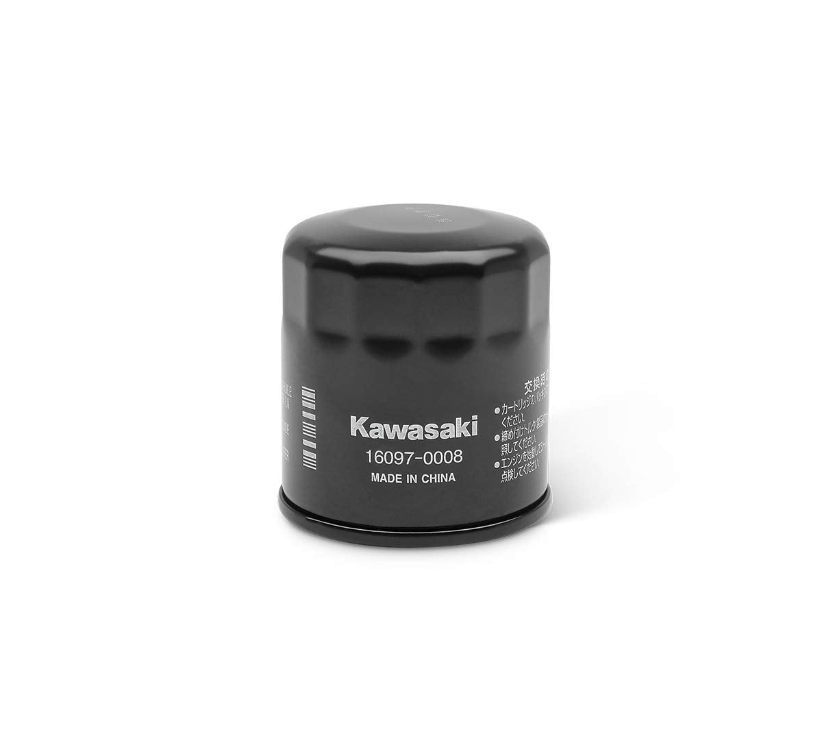 Kawasaki oil filter 16097-0008 front view enhances filtration reliability