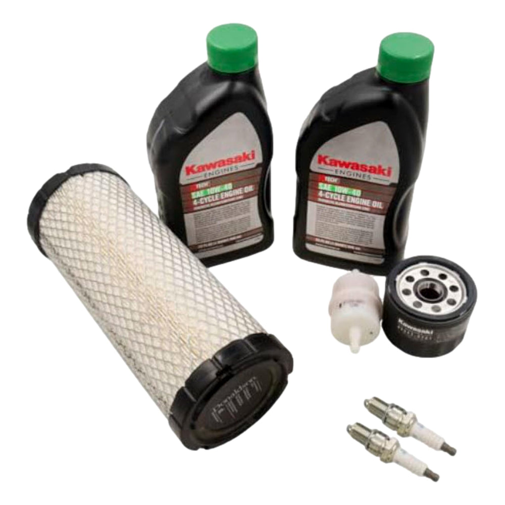 Kawasaki tune up kit with two quarts of 10W40 oil for FX engines