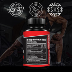 Close up of UltraTest capsules ready for daily supplementation.