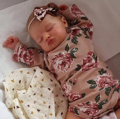 Kaydora Reborn Baby with lifelike hair detail for realistic daily play