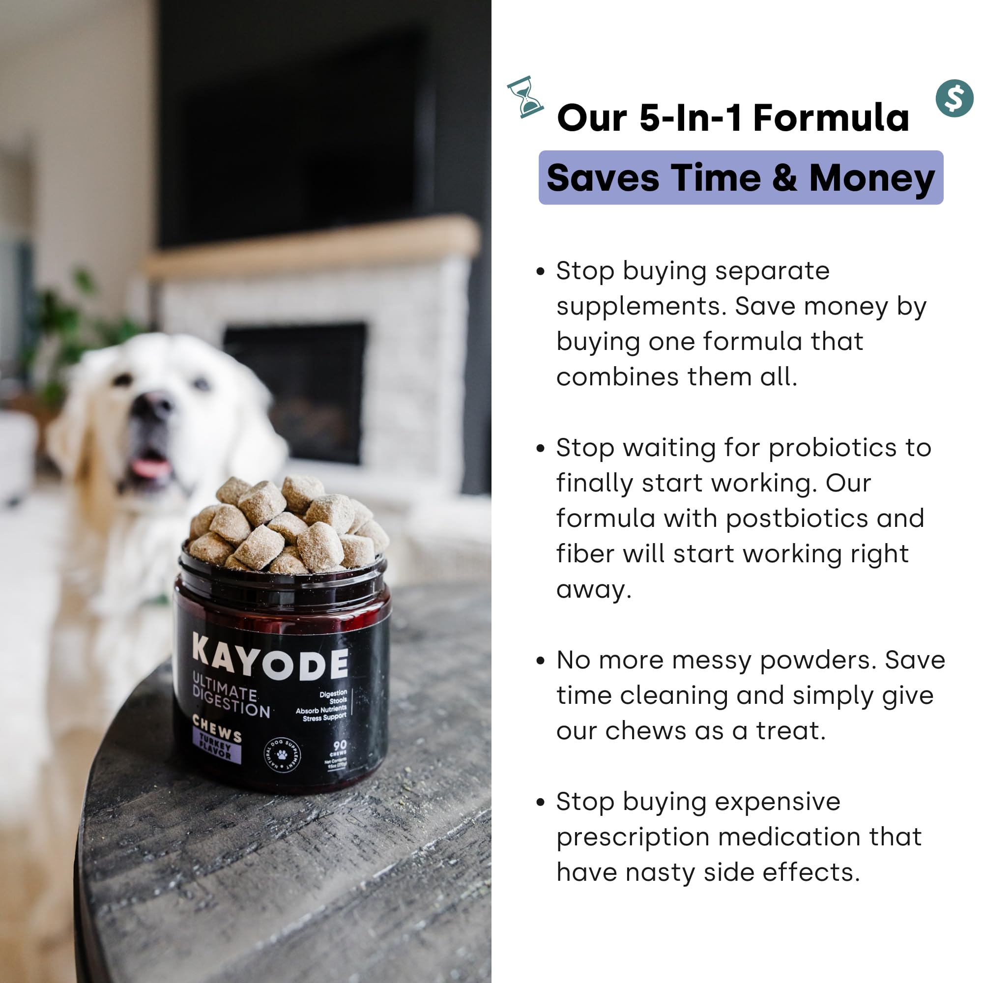 Kayode Stress Digestive Support helps digestion during stressful moments.