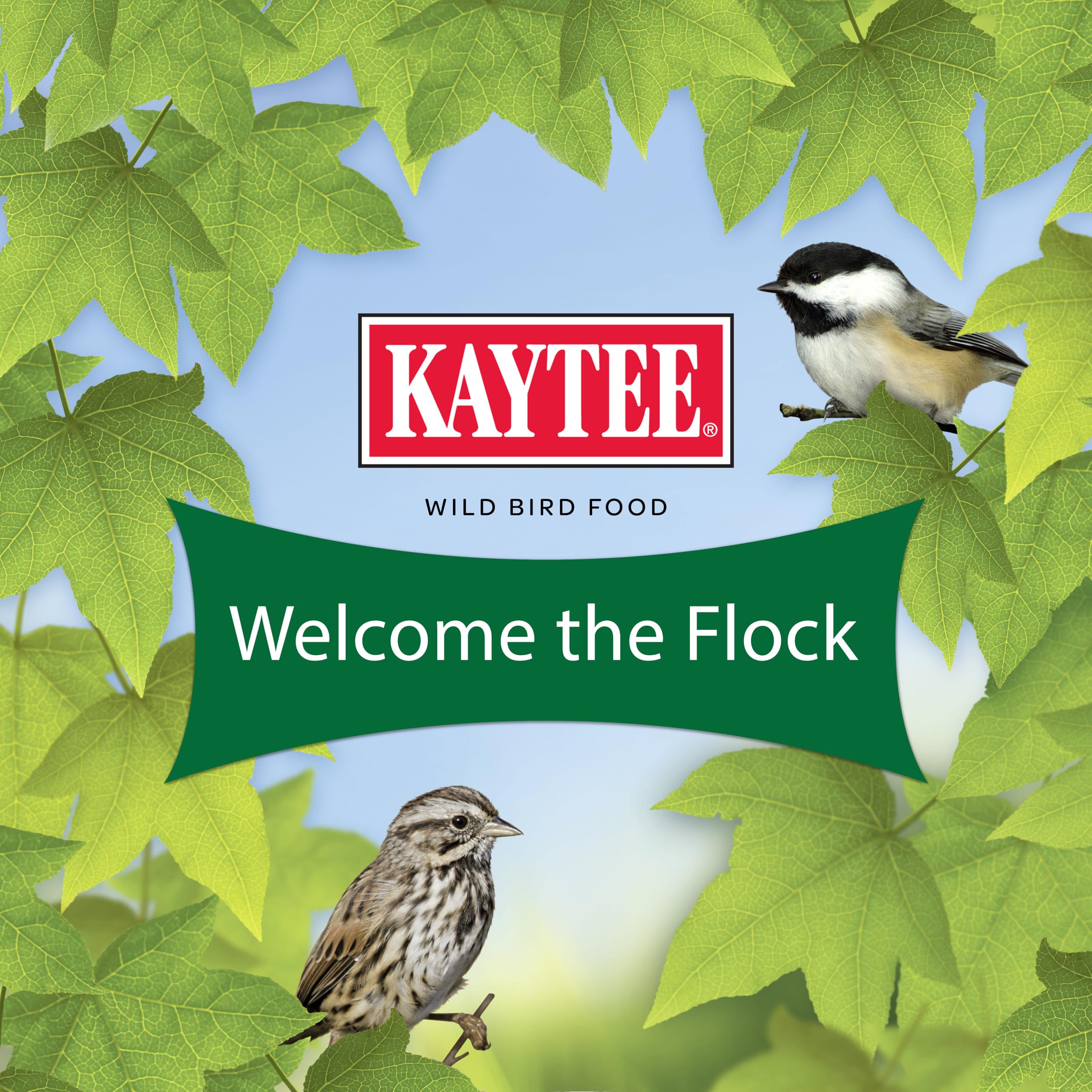 Kaytee Essentials Blend comes in a nine-point-five-pound bag for easy use