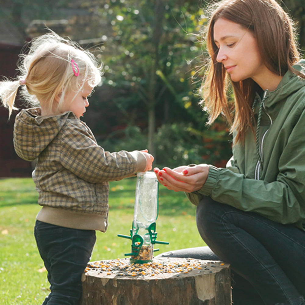 Kaytee Essentials Blend contains no milo filler, reducing waste at the feeder