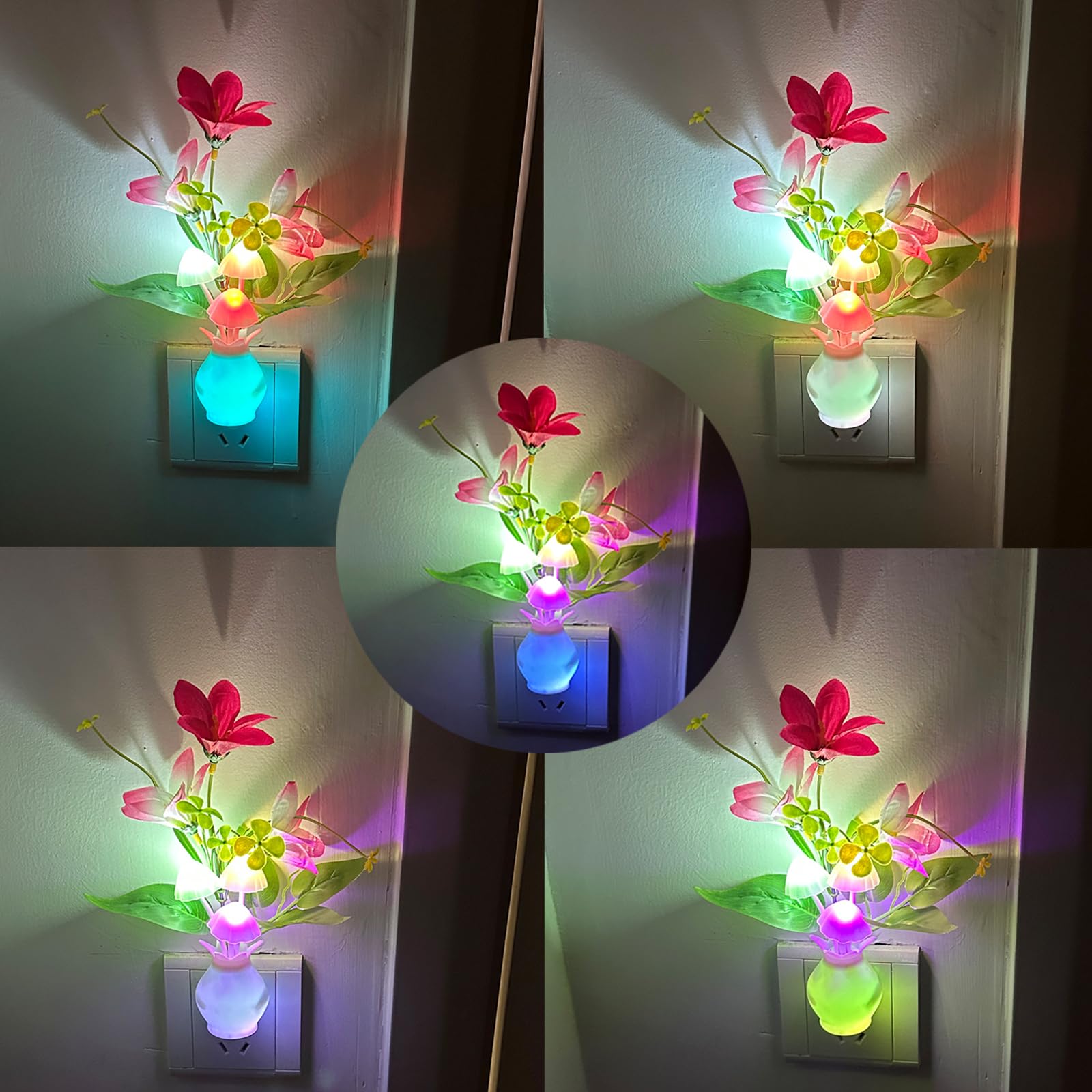 Kazgroth kids room light creates a soft, safe ambient glow