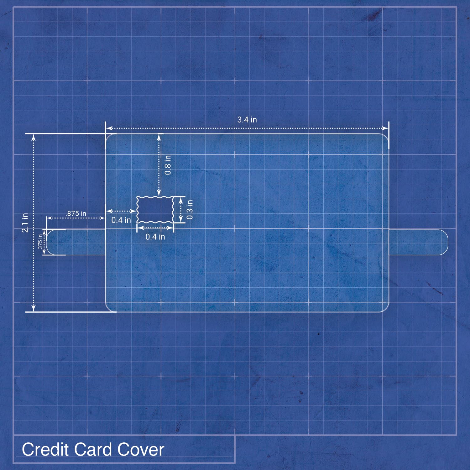 KCD Universal-fit card skin works with most standard cards