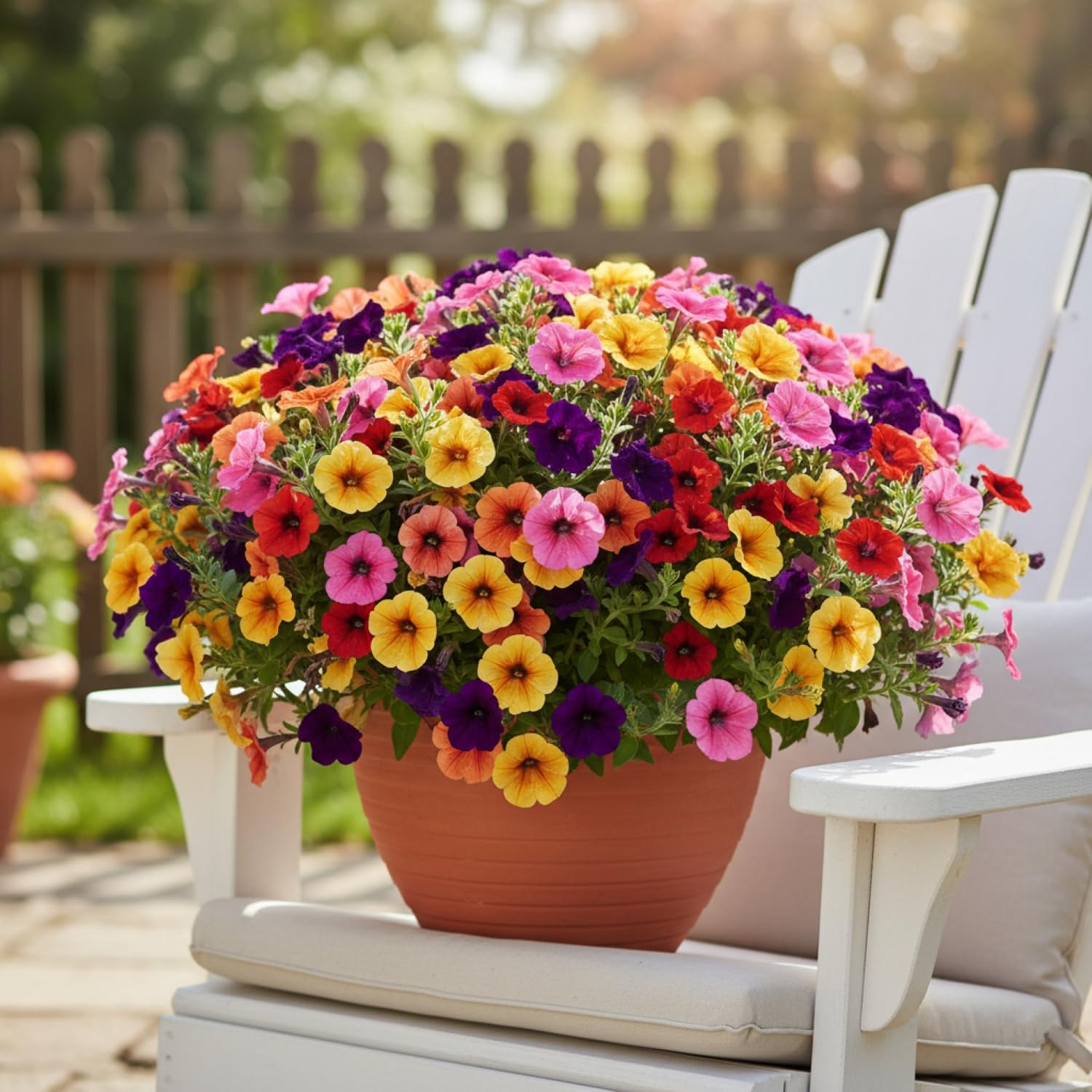 KCT GARDEN Petunia tiny seeds, easy surface sowing for beginners.