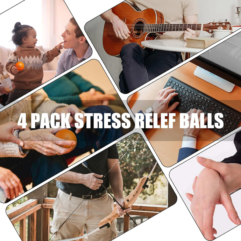 KDG Motivational Stress Balls close-up quote Yes I Can for focus