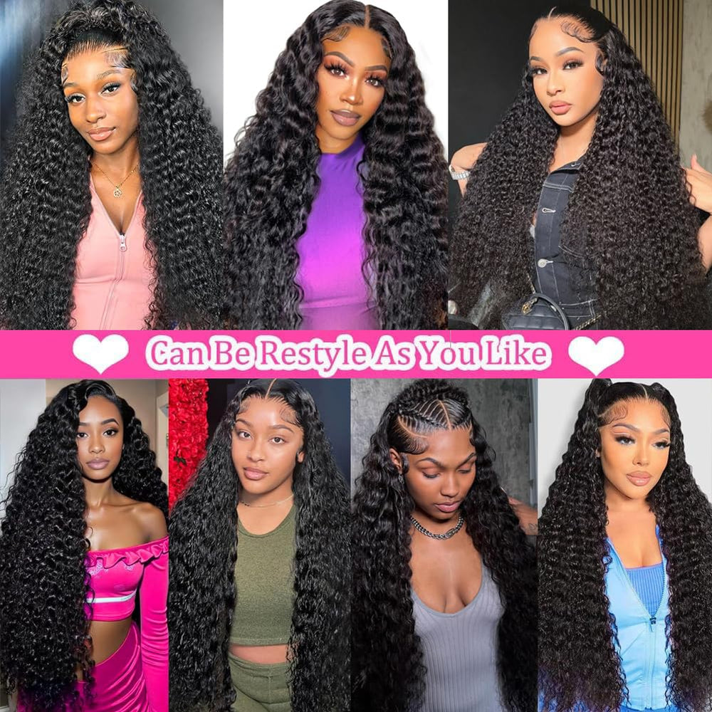 Kdmidun 28 inch deep curly wig offering bold style options