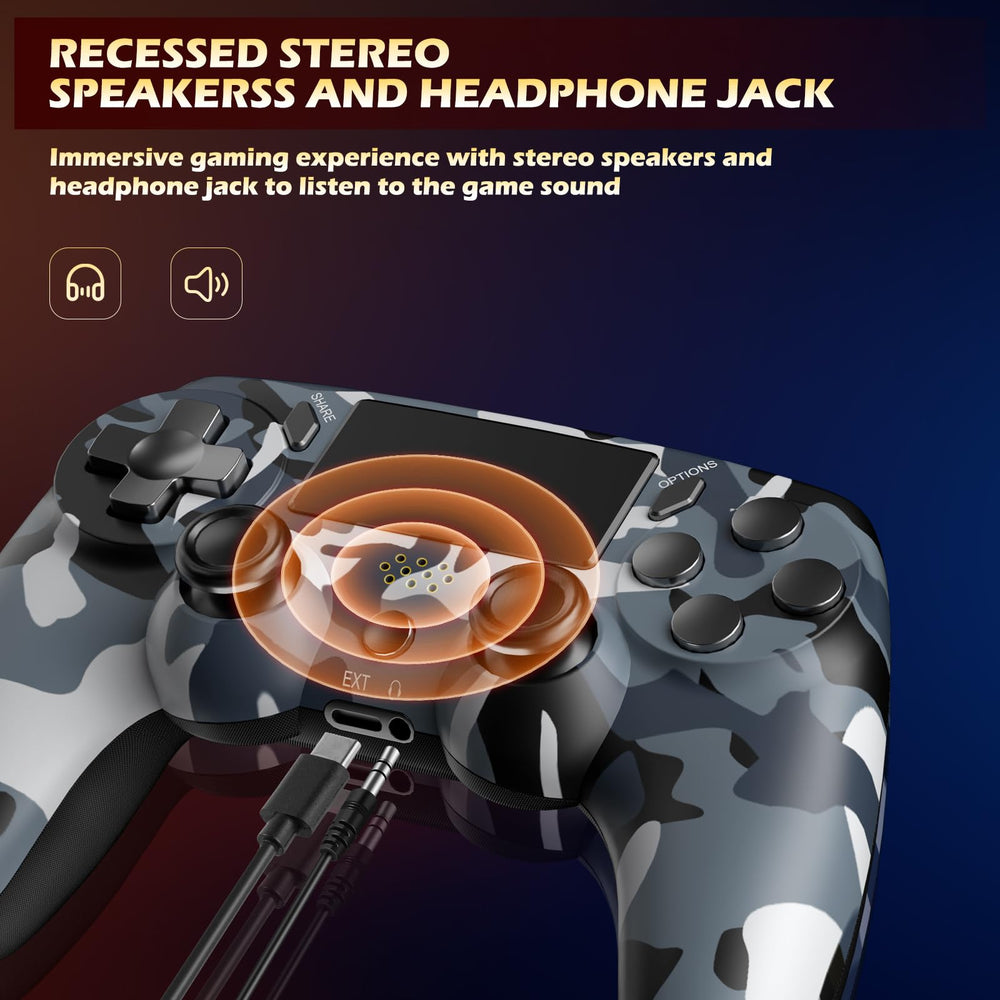 KDYGPDCT PS4 controller battery indicator and charging guidance for longer sessions.