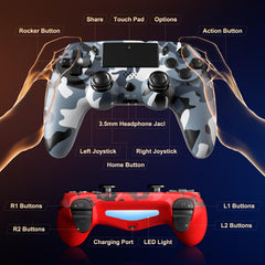 KDYGPDCT PS4 controller left side view displaying responsive controls and precise joysticks.