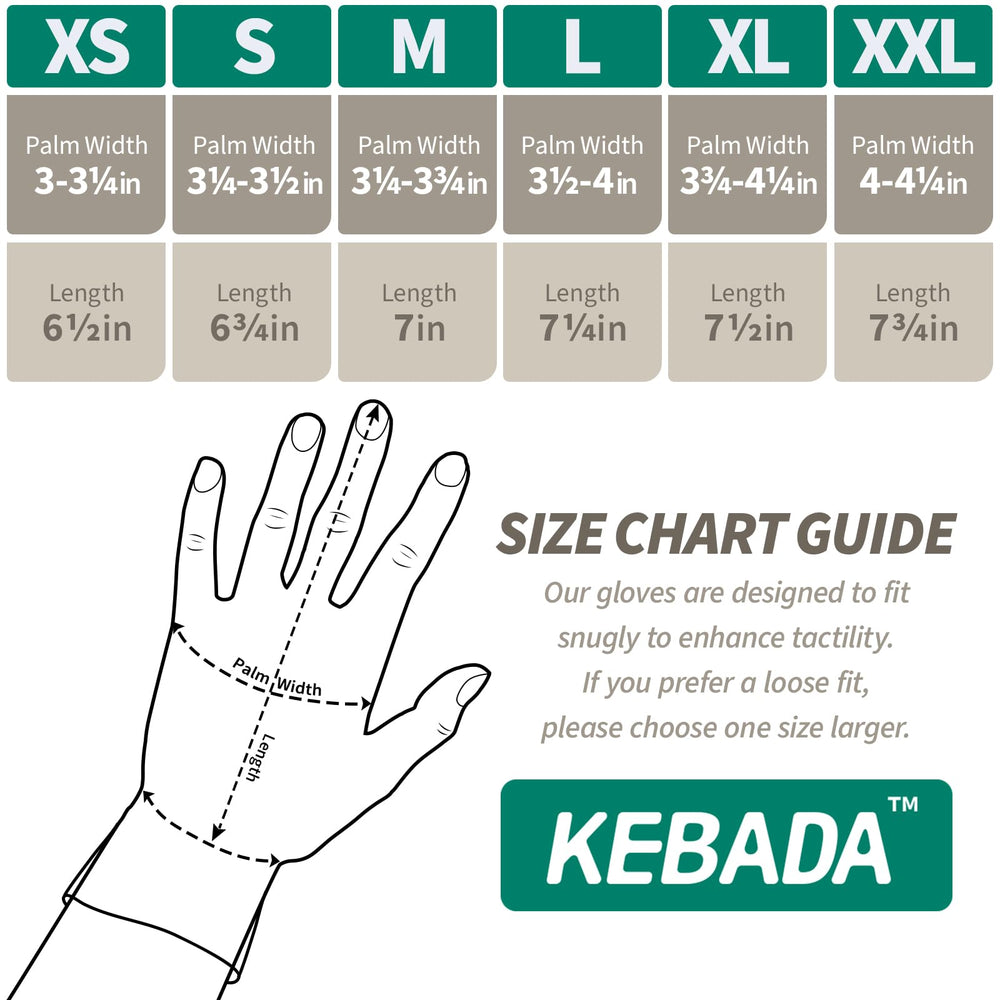 Kebada W1 12-pairs pack offers spare gloves for busy workdays.