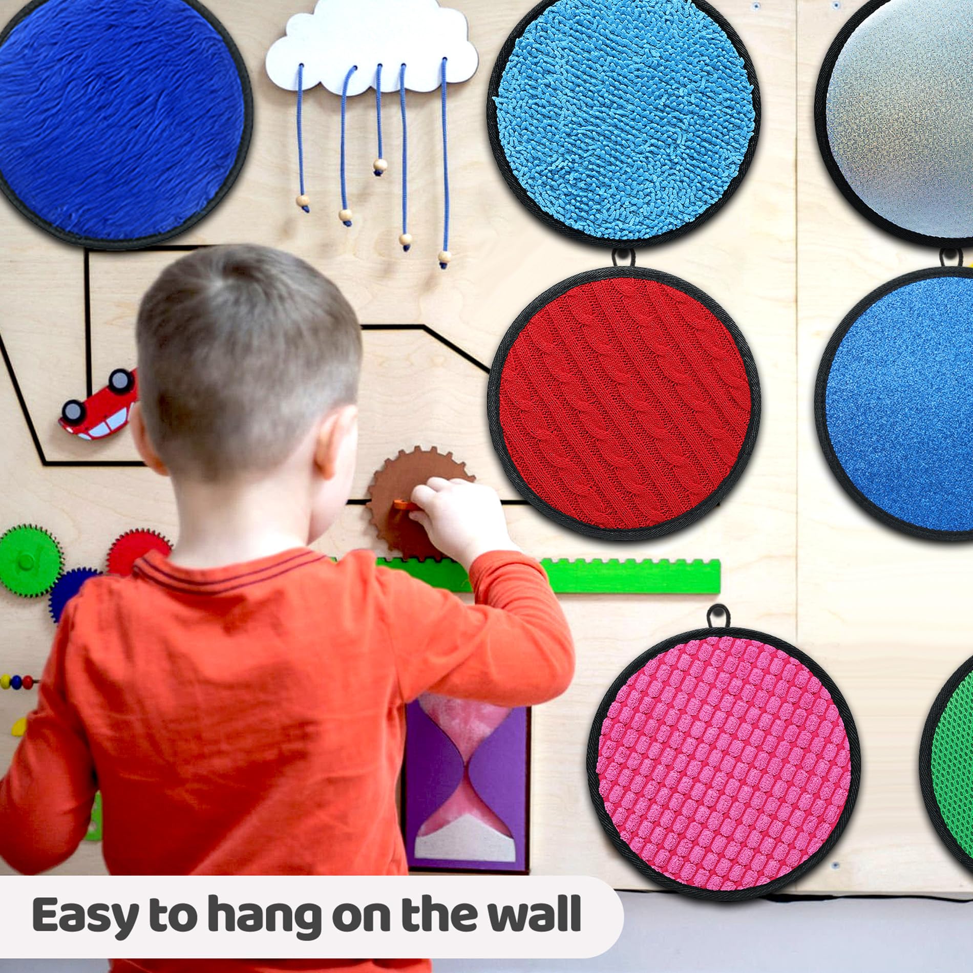 Keculf portable sensory mat is lightweight and easy to clean