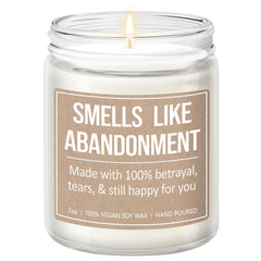 Kedofa lavender scented candle front view, ideal as a coworker leaving gift.