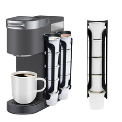 kedofa K Cup Holder Keurig side-mount keeps pods within reach and frees counter space.