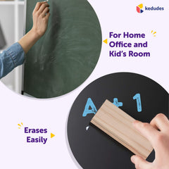 Two-pack packaging ensures a spare eraser is ready for busy spaces.