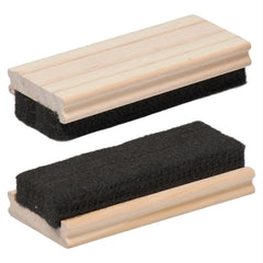 Kedudes traditional chalkboard eraser with wooden handle for quick, clean chalk removal.