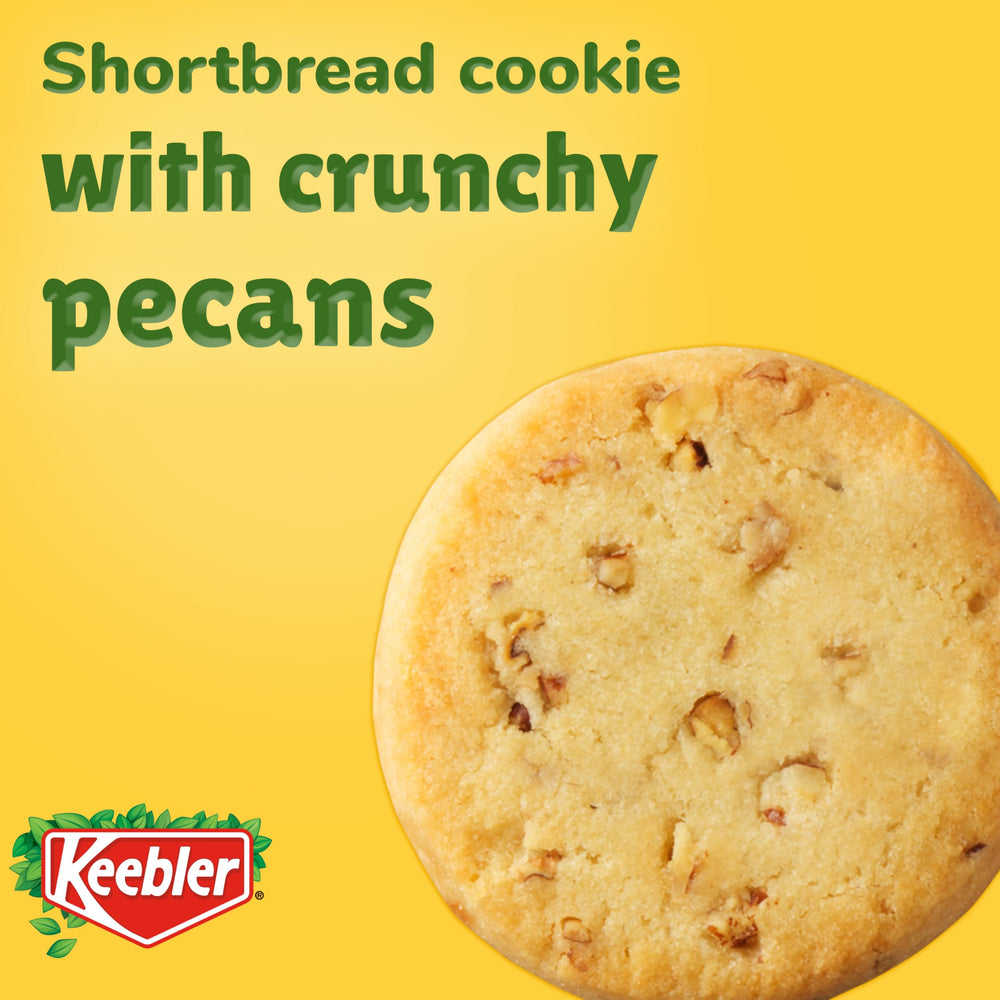 Keebler Sandies pecan shortbread cookie serving plate ready for holidays.