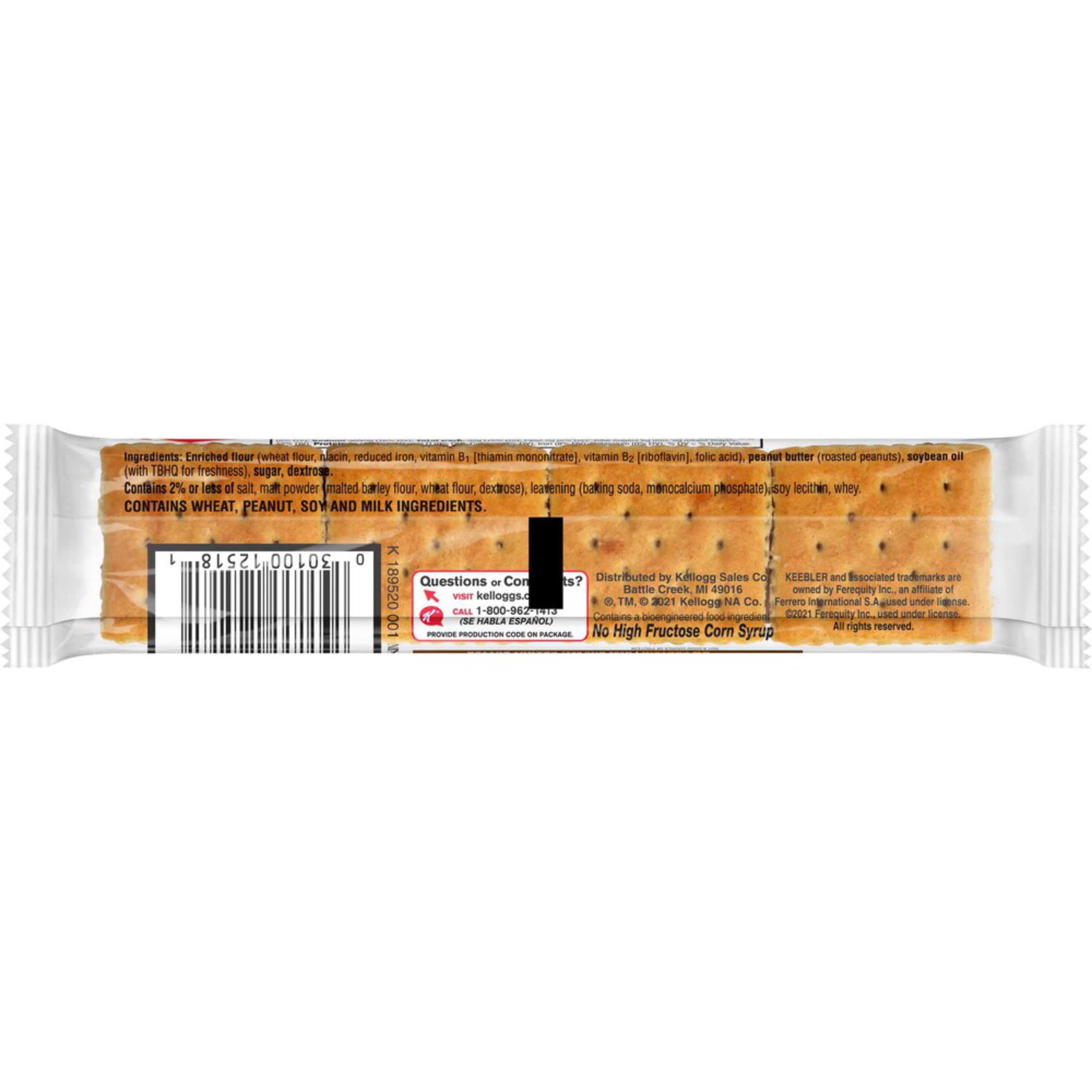 Keebler crackers stack, bite-sized pieces for sharing.