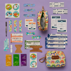 KEEP>GOING latex-free bandages close-up for kids' safety and comfort