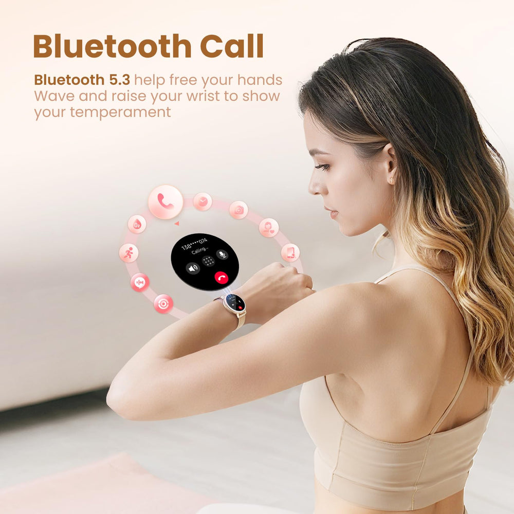KEEPONFIT smartwatch in use while swimming, highlighting IP68 waterproof capability