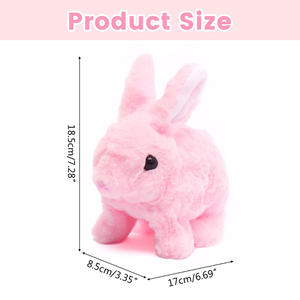 KEHOO hopping bunny toy soft texture and durable design for endless play.