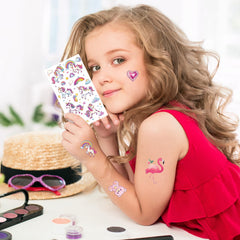 Keikihipa Tattoos butterfly patterns inspire decorative body art for kids.