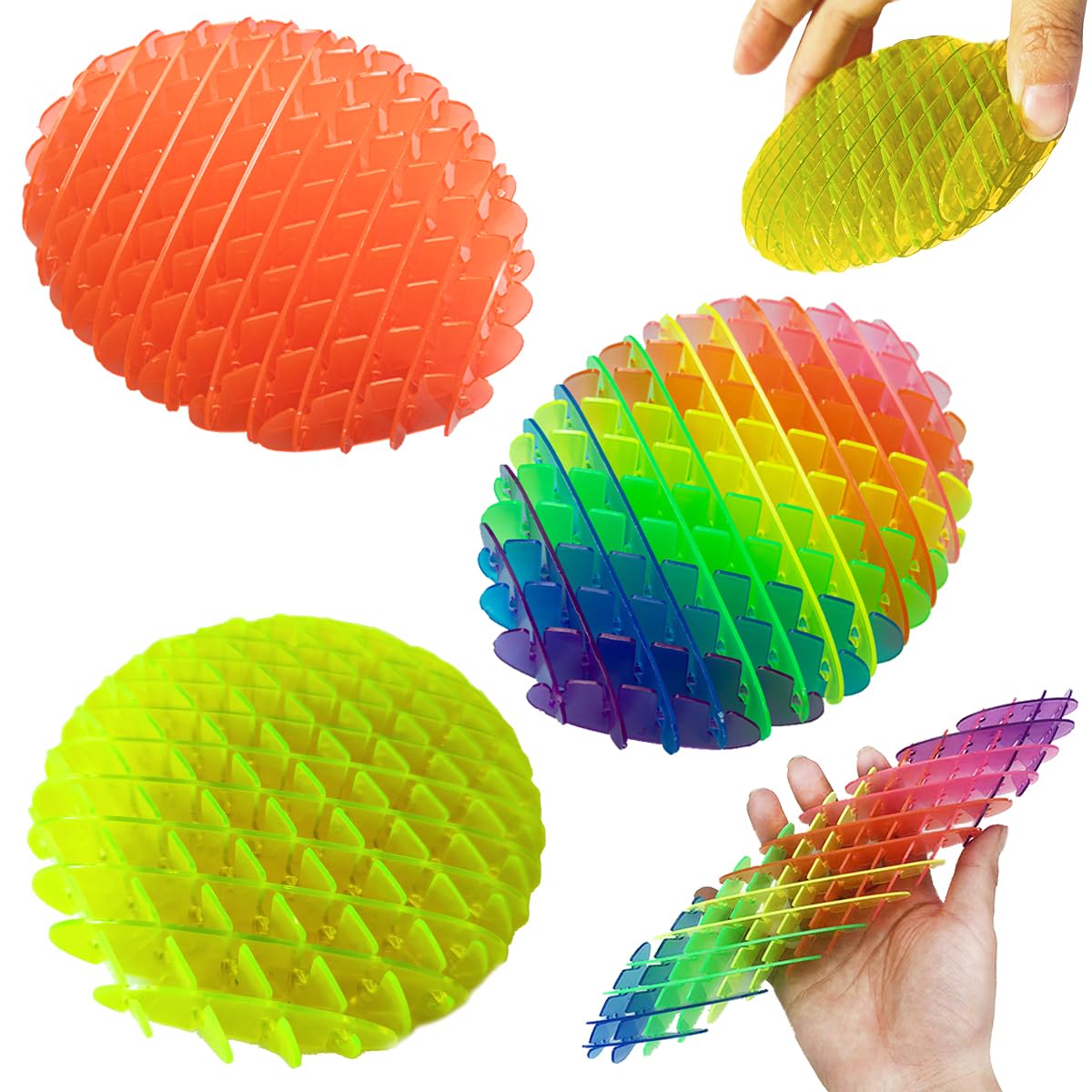 KEJIH fidget worm toy colorful pack for versatile stress relief.