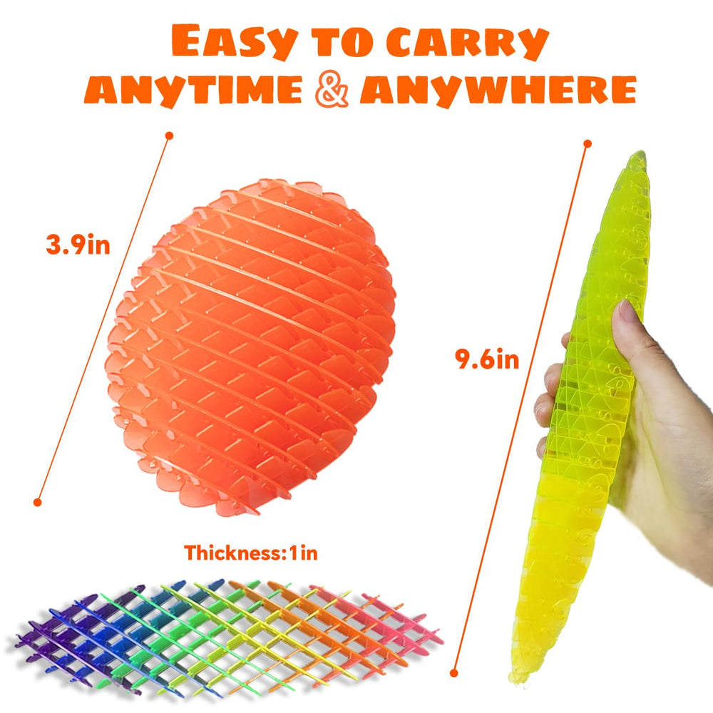 KEJIH fidget worm toy packaging makes a gift-ready sensory set.