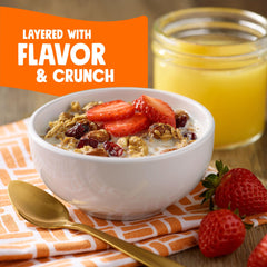 Coconut and pecans in Bear Naked Granola for tropical crunch.