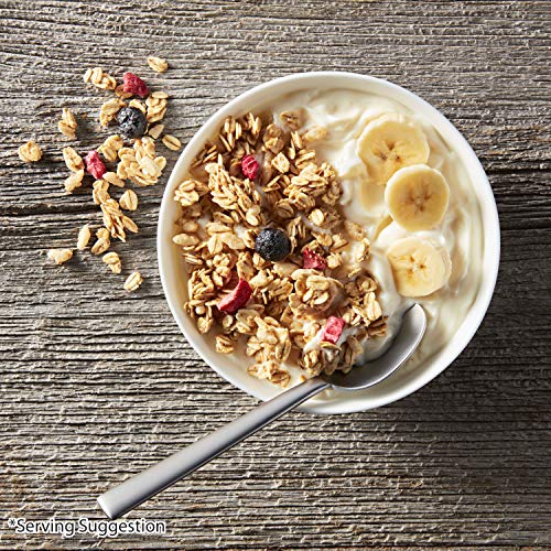 Kellogg's Bear Naked Triple Berry Crunch yogurt topping for a fruity crunch.
