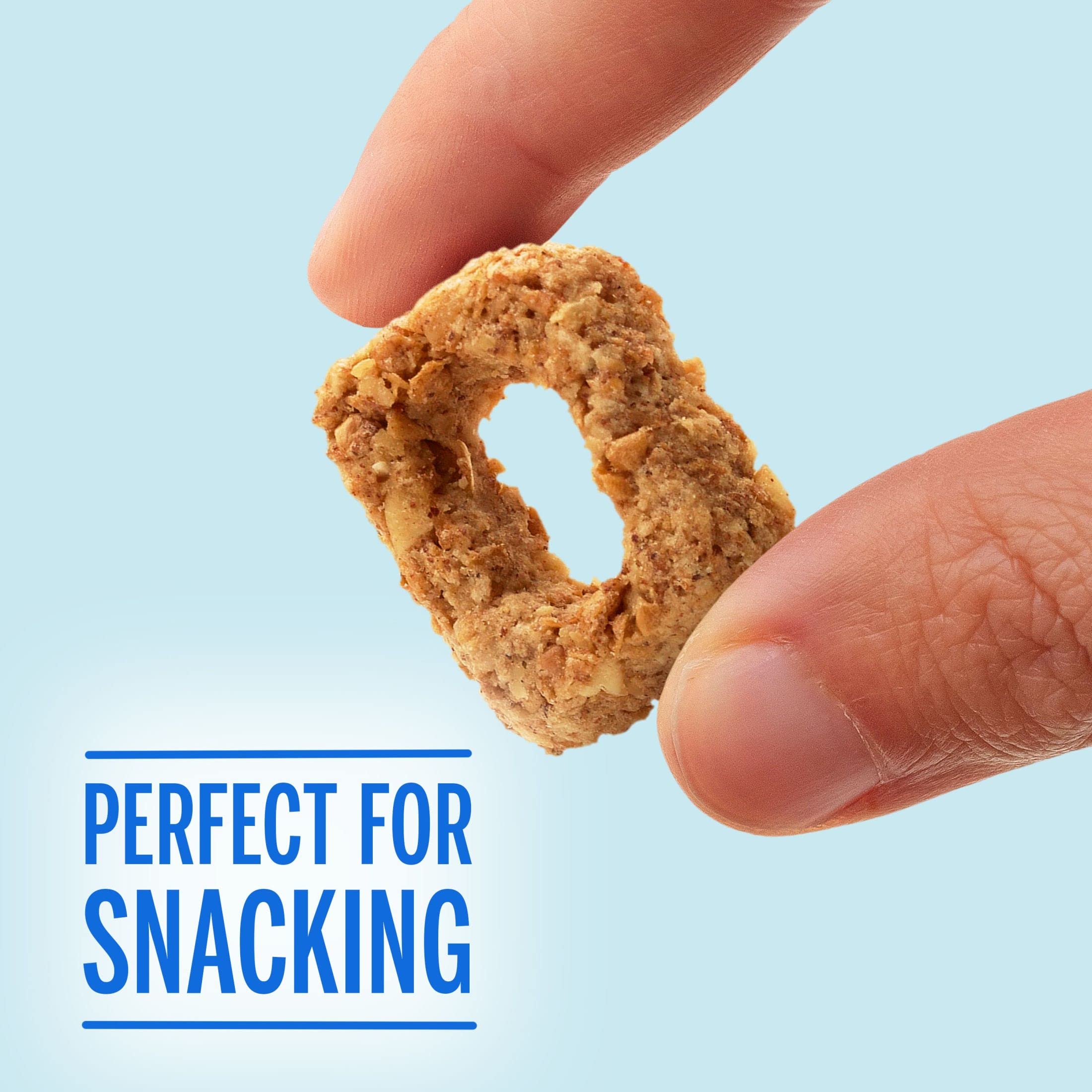 Warm cinnamon and nutmeg dust on Cracklin' Oat Bran bites