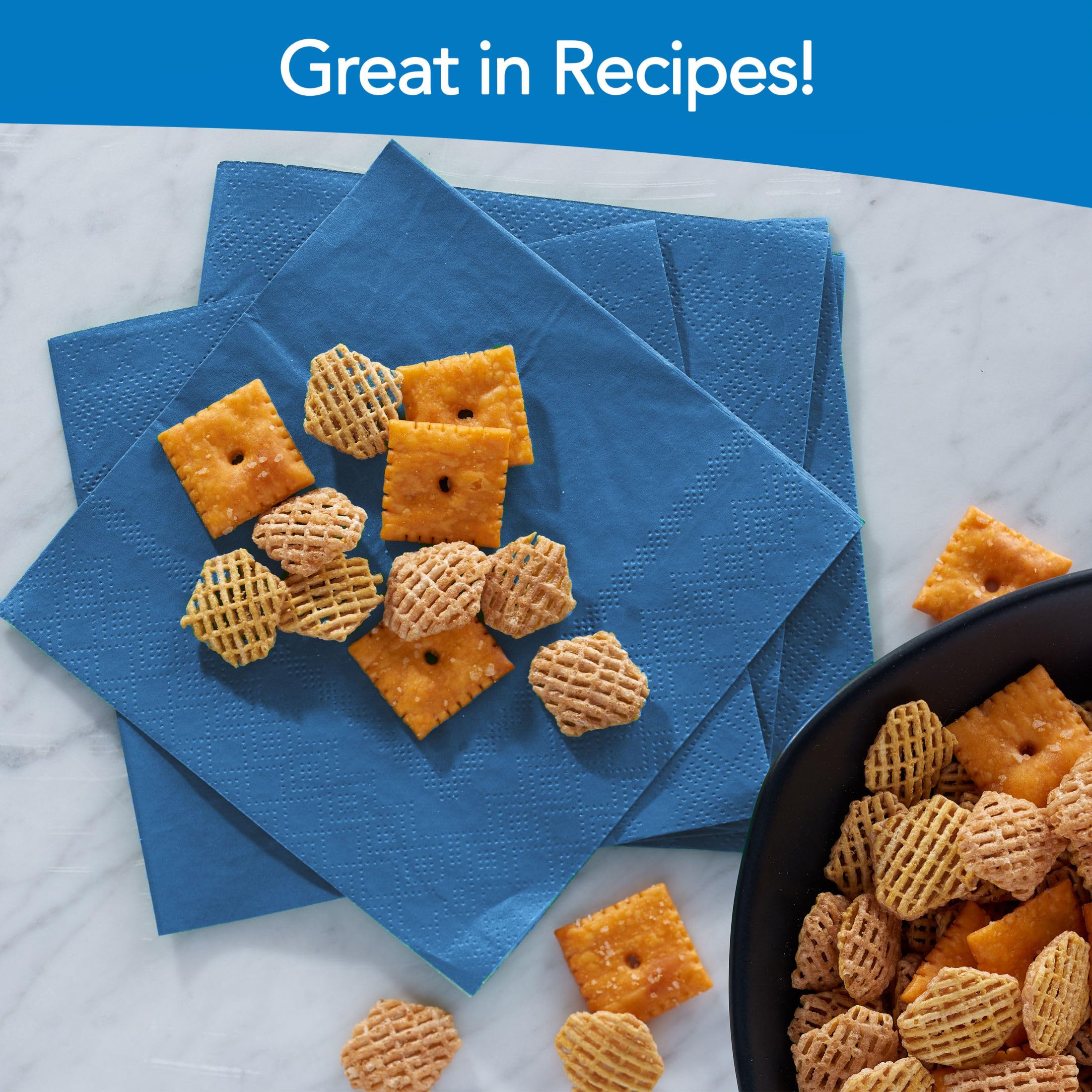 Kellogg's Crispix with yogurt creates a creamy-crunch afternoon treat