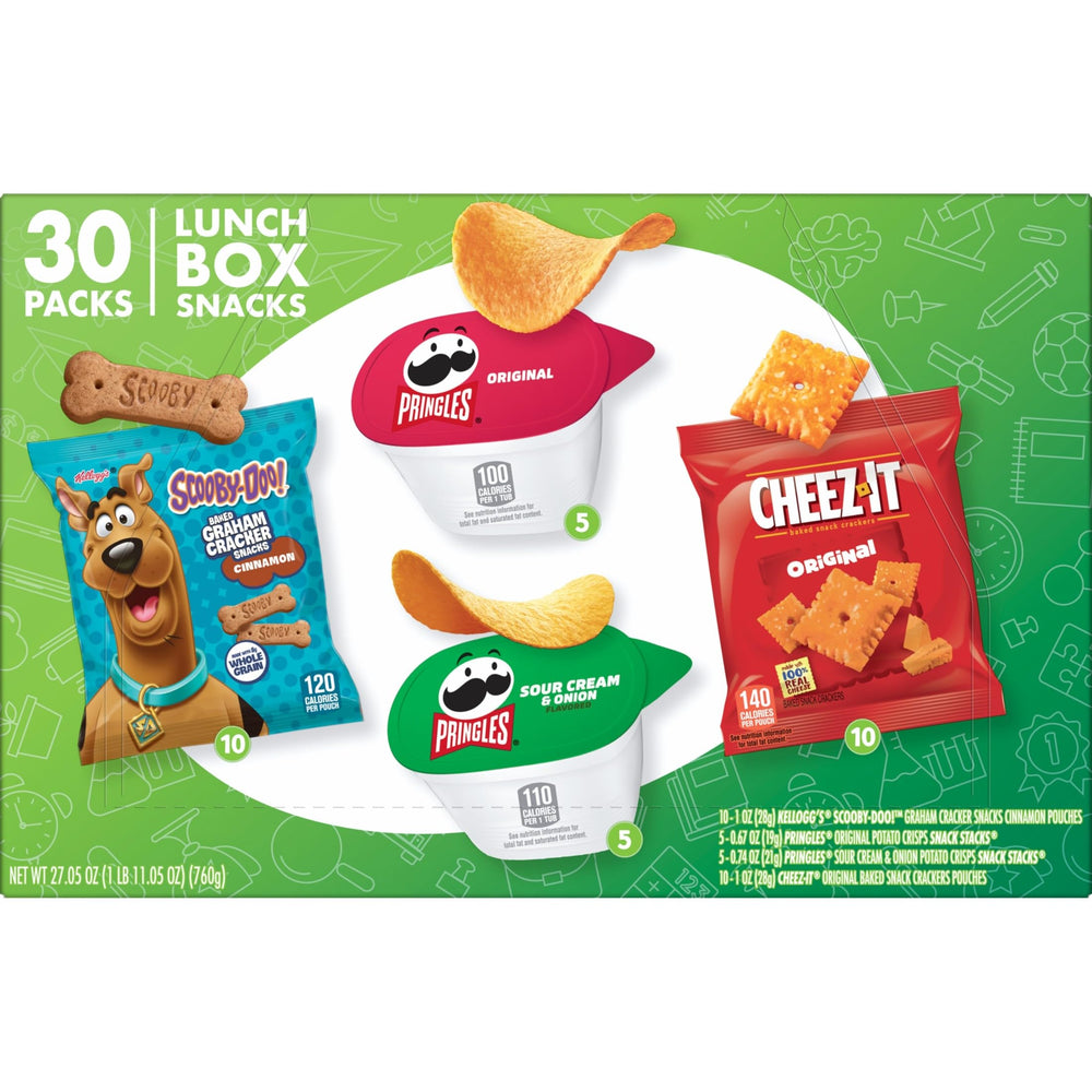 Snacks ready for backpacks and on-the-go use with Kellogg's pack