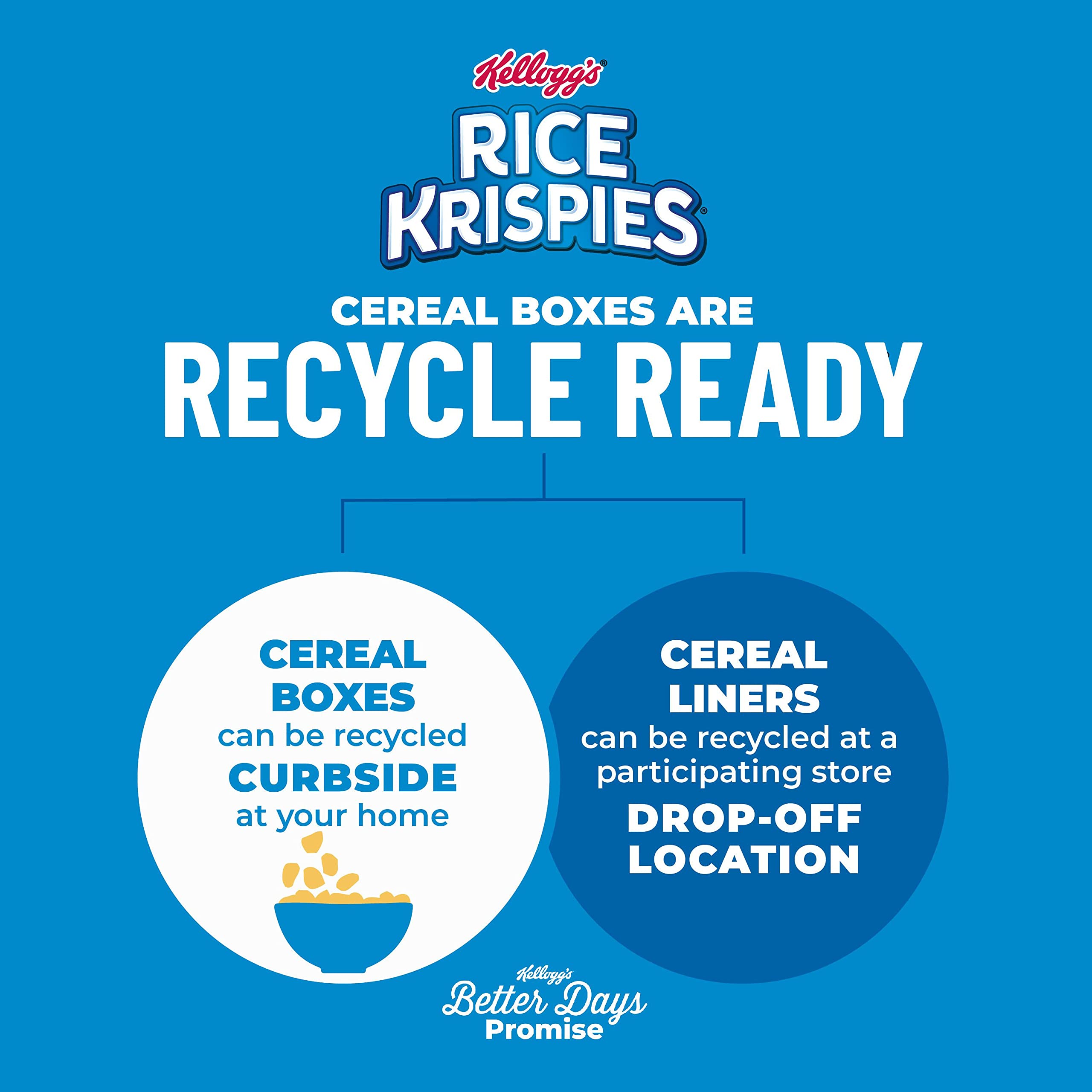 Kellogg's Rice Krispies original treats recipe lineup