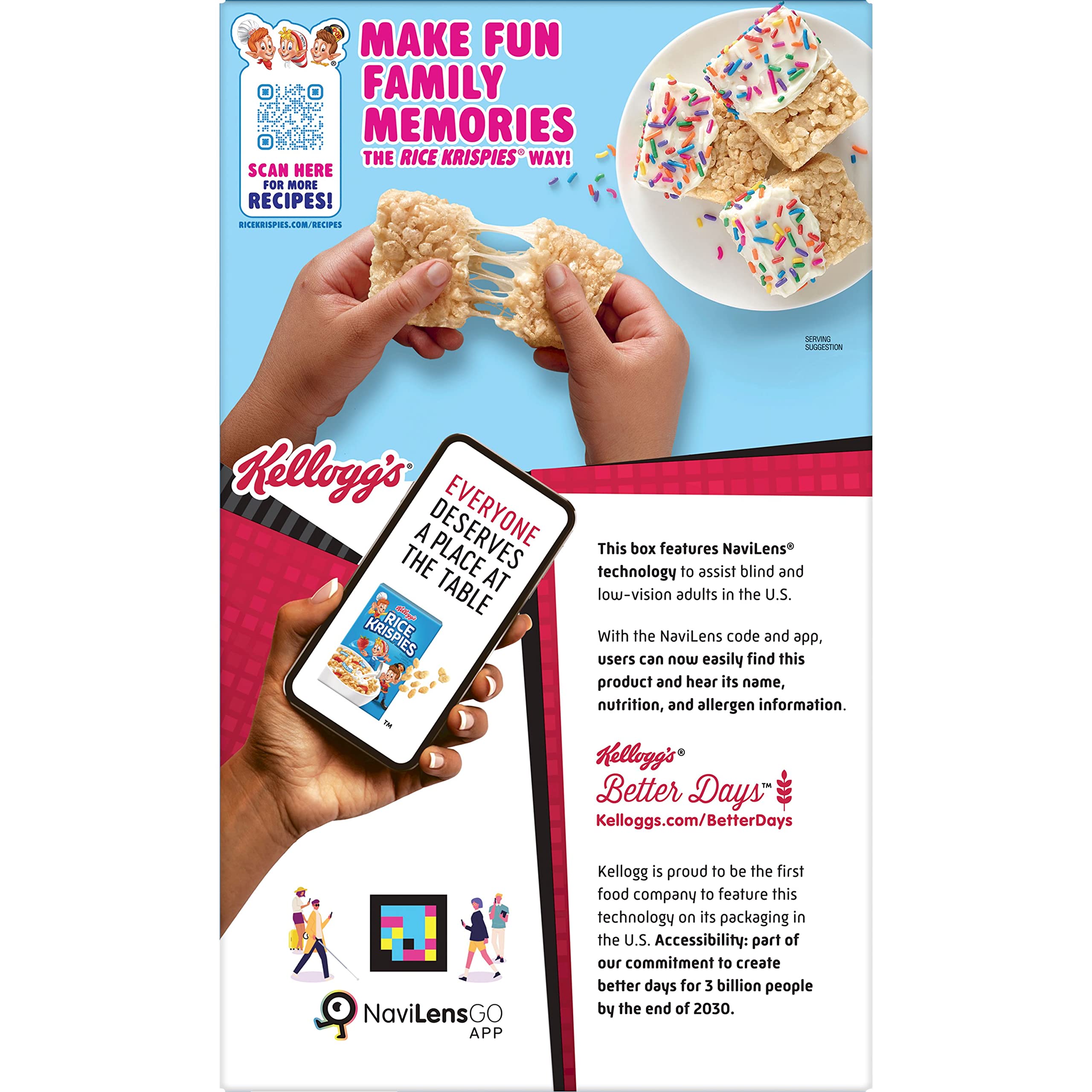 Kellogg's Rice Krispies snack pack for on-the-go crunch