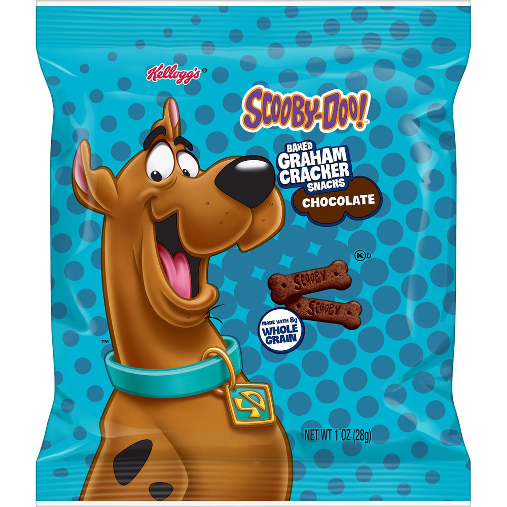 Kellogg's Scooby-Doo snacks without high fructose corn syrup, simple ingredients.