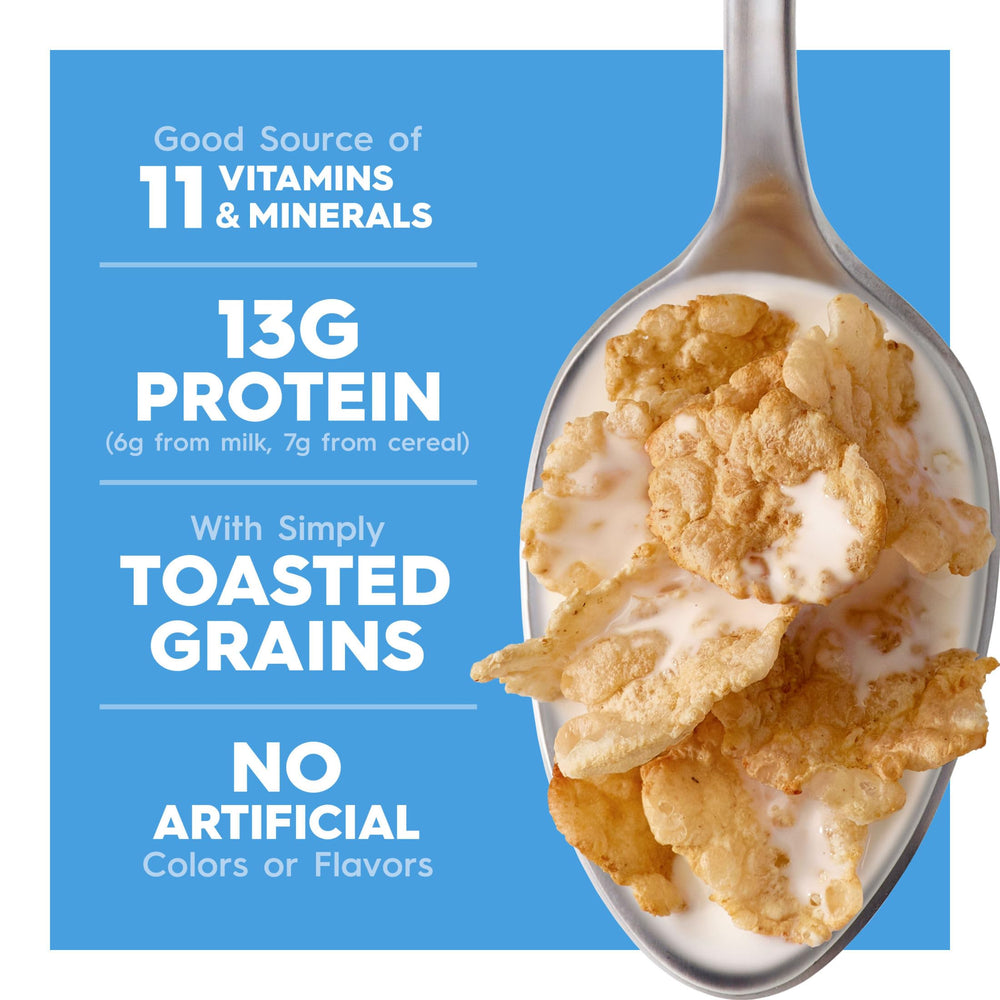 Fresh berries topping Kellogg's Special K Original for color and flavor.