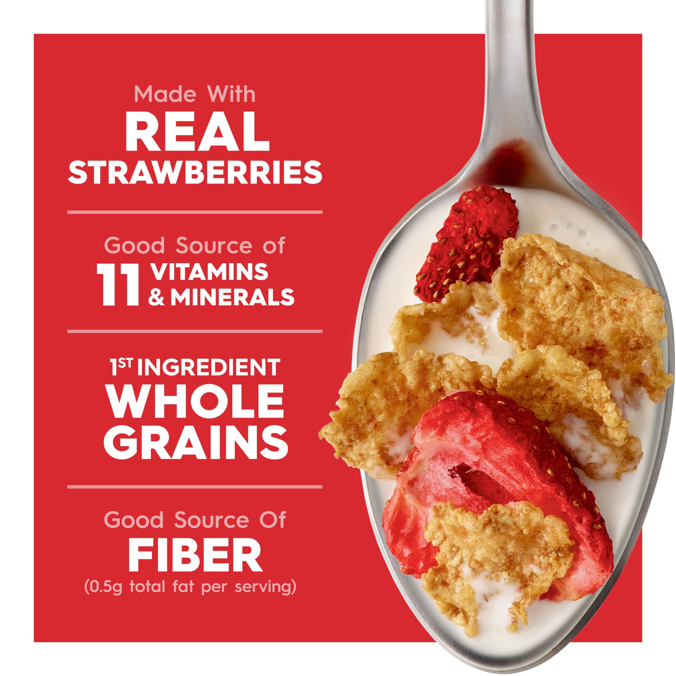 Special K Red Berries added to yogurt for a fruity boost.