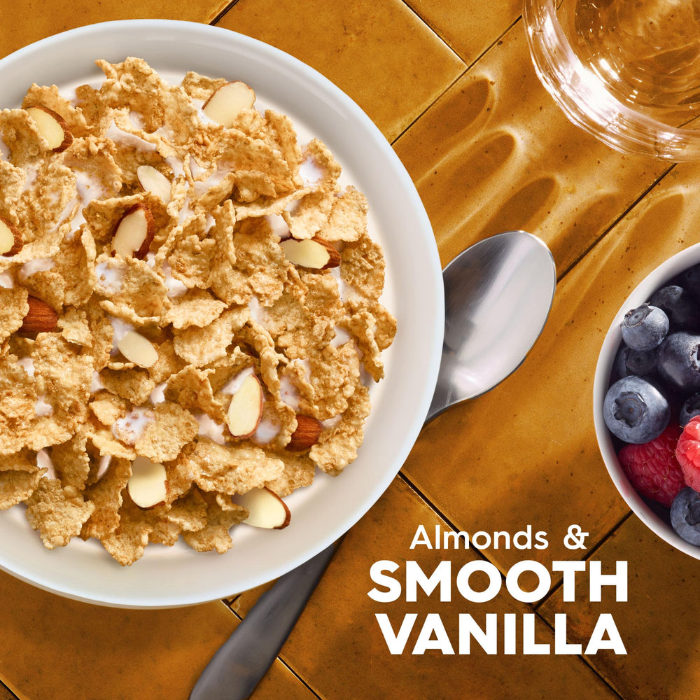 Kellogg's Special K vanilla almond packaging highlights wholesome ingredients for everyday meals