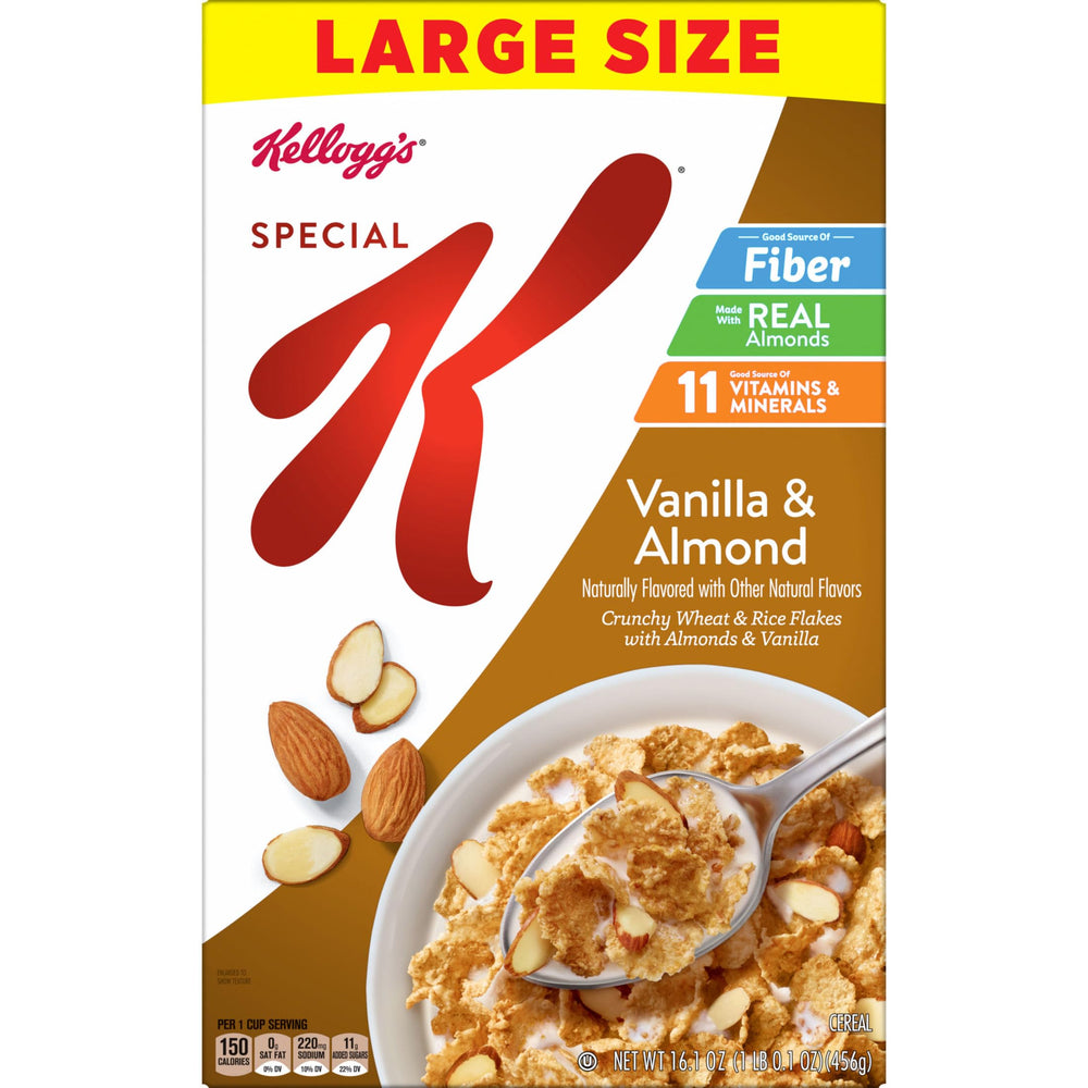 Kellogg's Special K vanilla almond yogurt topping pairs well