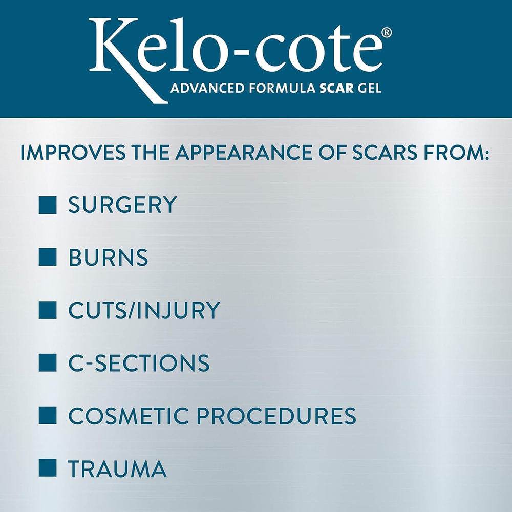 Kelo-Cote Advanced silicone gel being applied to scar-prone skin