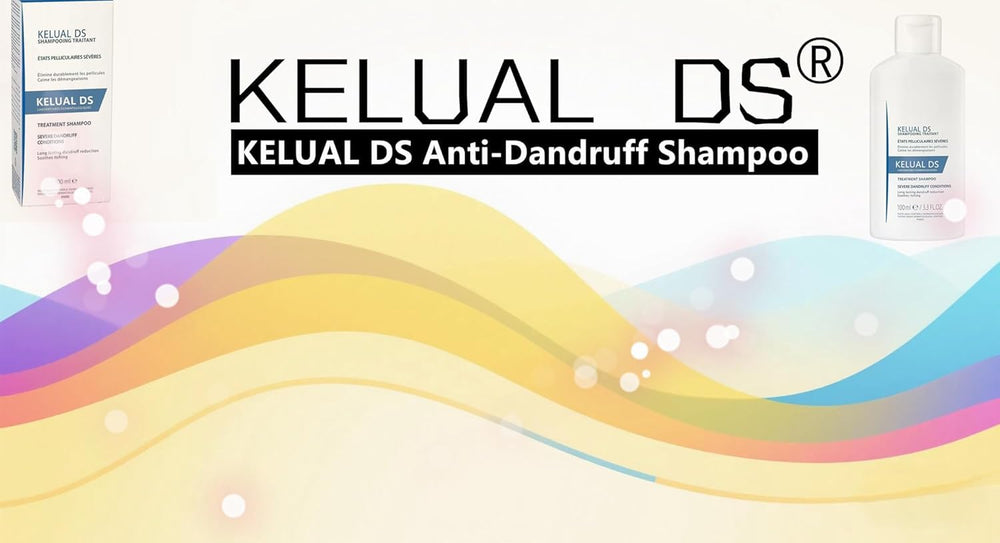 KELUAL DS application scene showing scalp treatment during routine shower