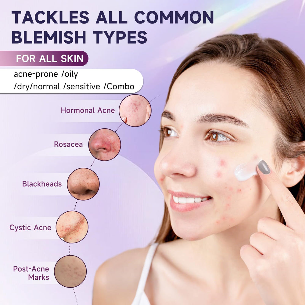 Kempc packaging front view designed for rosacea-prone skin.